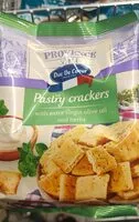 Mängden socker i Pastry crackers