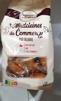 Mängden socker i Madeleine de Commercy