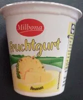 Mängden socker i Fruchtgurt Ananas