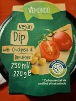 Mängden socker i Vegan Dip with Chickpeas & Tomatoes