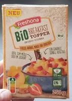 Mängden socker i Bio Breakfast Topper, Früchte tiefgefroren