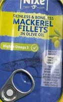 Mängden socker i Mackerel Fillets in Olive Oil