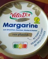Mängden socker i Pflanzenmargarine
