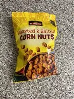 Mängden socker i roasted and salted corn nuts