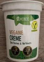Mängden socker i Vegane Creme