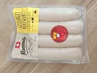 Mängden socker i Saucisses à rôtir au poulet