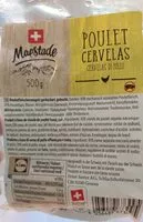 Mängden socker i Poulet Cervelas