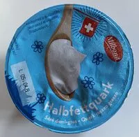 Mängden socker i Halbfettquark