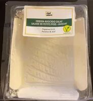 Mängden socker i Salade de petits pois - avocat