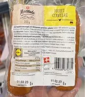 Mängden socker i poulet cervelas