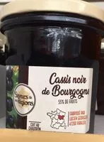Mängden socker i Cassis noir de bourgogne