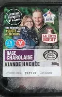 Mängden socker i Viande hachée race charolaise 5% mat gr