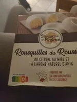 Mängden socker i Rousquilles du Roussillon