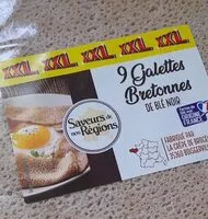 Mängden socker i Galette de blé noir