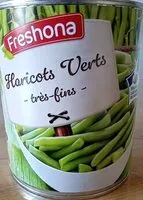 Mängden socker i Haricots verts très fins