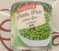 Mängden socker i Petits pois extra fins