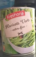 Mängden socker i Haricots verts extra fin