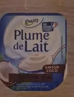 Mängden socker i Plume de lait coco