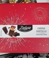 Mängden socker i Crêpes Dentelle chocolat noir