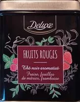 Mängden socker i Thé noir aromatisé fruit rouge