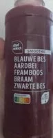 Mängden socker i Smoothie blauwe bes, aardbei, framboos, braam, zwarte bes