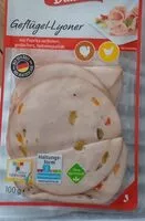 Mängden socker i Geflügel Lyoner