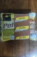 Mängden socker i Salchichas pollo