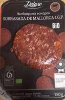 Mängden socker i Hamburguesa ecológica sobrasada de Mallorca I.G.P