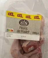 Mängden socker i Pilons de poulet XXL