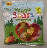 Mängden socker i Veggie bears