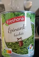 Mängden socker i Épinards