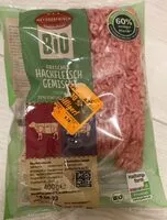 Mängden socker i Frisches Hackfleisch gemischt