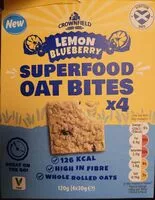 Mängden socker i Lemon Blueberry Superfood Oat Bites