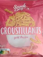 Mängden socker i Croustillant goût bacon