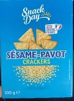 Mängden socker i Sesame pavot crackers
