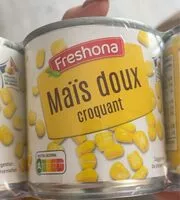 Mängden socker i Maïs doux Croquant