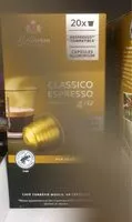 Mängden socker i Classico espresso