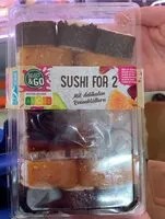 Mängden socker i Sushi for 2