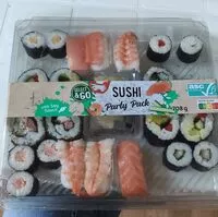 Mängden socker i Sushi party pack
