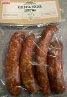 Mängden socker i Kiełbasa polska surowa
