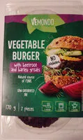 Mängden socker i Vegetable Burger