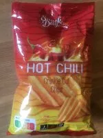 Mängden socker i Hot Chili Crinkle Cut Chips