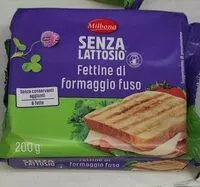 Mängden socker i Fettine formaggio fuso