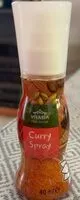 Mängden socker i Curry spray