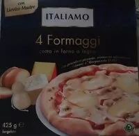Mängden socker i 4 Formaggi Cotta In forno a Legna