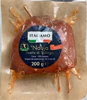 Mängden socker i Nduja ricetta di spilinga