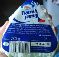 Mängden socker i Tvaroh jemný