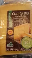 Mängden socker i Comté bio au lait cru