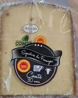 Mängden socker i Comté AOP