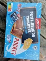 Mängden socker i Petit beurre tablette chocolat au lait